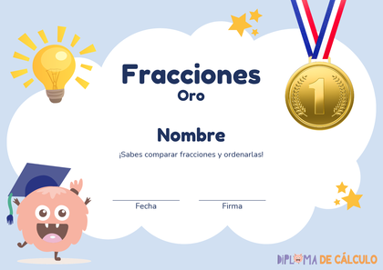 Diploma de oro de Diploma de Cálculo