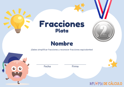 Diploma de plata de Diploma de Cálculo