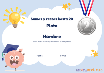 Diploma de plata de Diploma de Cálculo